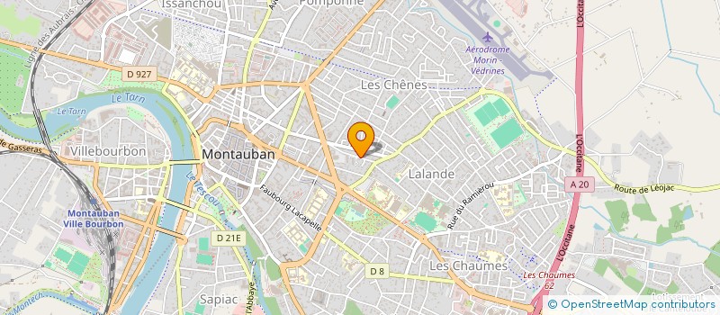 localisation de l'entreprise SCI FANY  MONTAUBAN