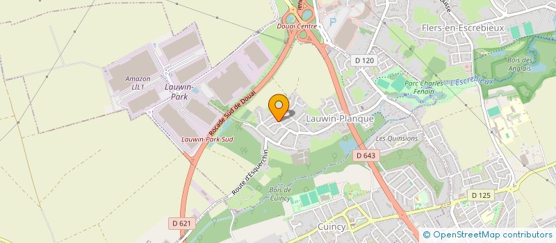 localisation de l'entreprise SCI FAOM  LAUWIN-PLANQUE