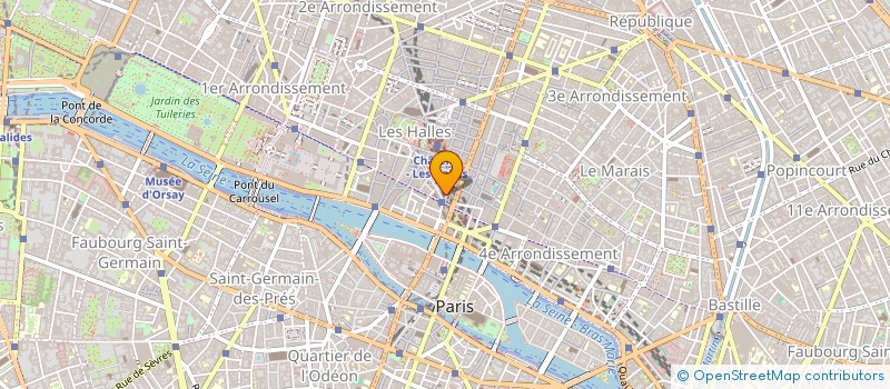 localisation de l'entreprise SCI FAPECO  PARIS