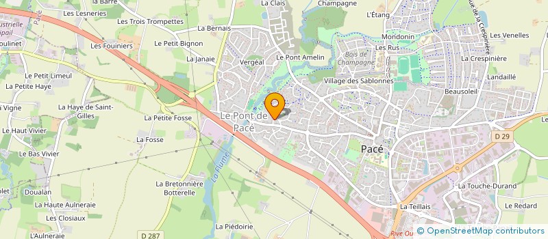 localisation de l'entreprise SCI FAPOL à PACE