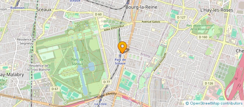 localisation de l'entreprise SCI FAR à SCEAUX