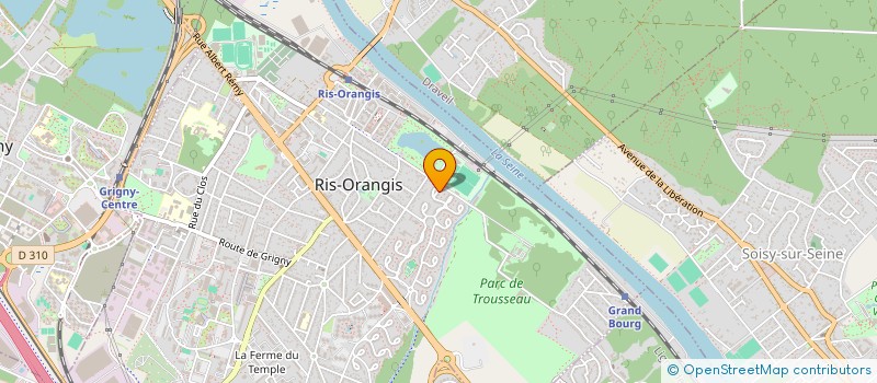 localisation de l'entreprise SCI FAR à RIS-ORANGIS