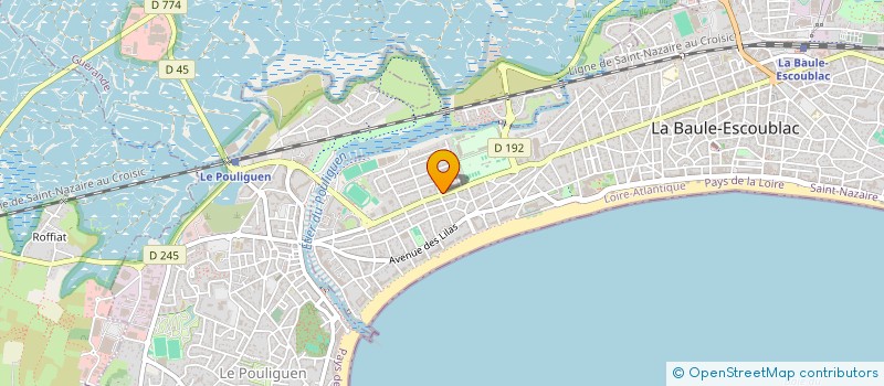 localisation de l'entreprise SCI FAR OUEST  LA BAULE-ESCOUBLAC