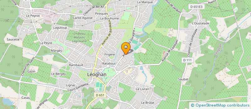 localisation de l'entreprise SCI FARA.D  LEOGNAN