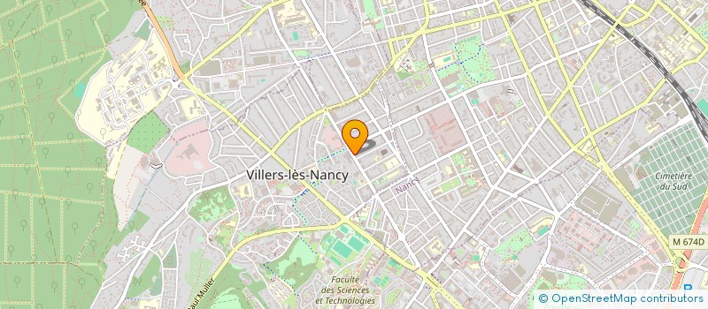 localisation de l'entreprise SCI FARAD à VILLERS-LES-NANCY