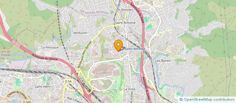 localisation de l'entreprise SCI FARAG à MARSEILLE