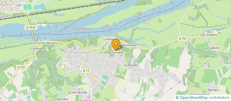 localisation de l'entreprise SCI FARD'EAU  OREE-D'ANJOU