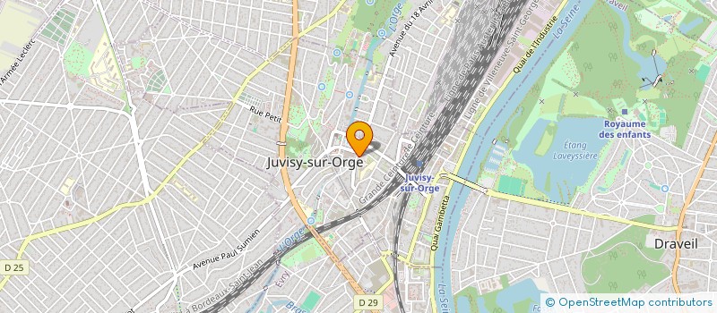 localisation de l'entreprise SCI FARDAREN  JUVISY-SUR-ORGE