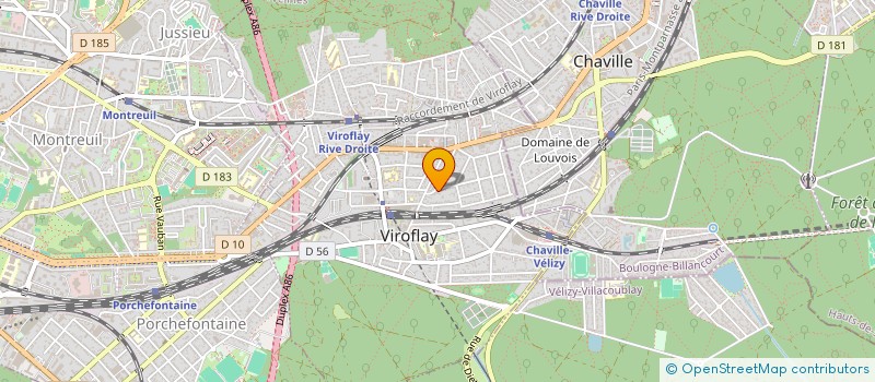 localisation de l'entreprise SCI FARE  VIROFLAY