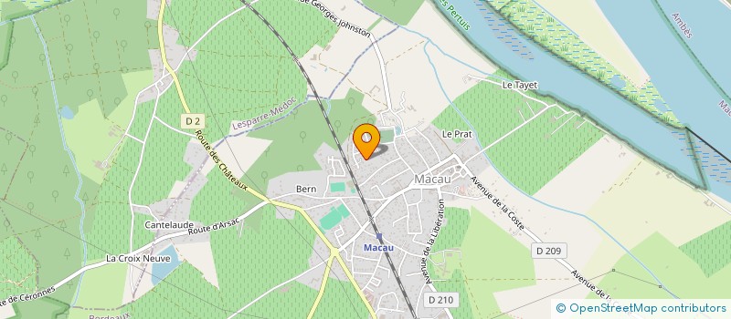 localisation de l'entreprise SCI FARE BARDET  MACAU