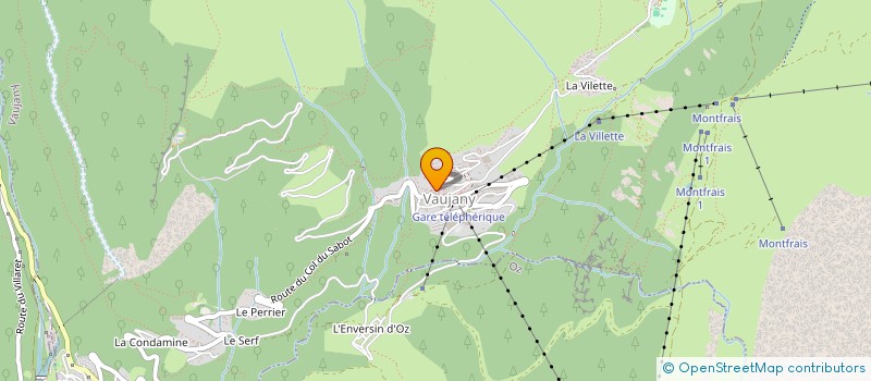 localisation de l'entreprise SCI FARE ETENDARD  VAUJANY