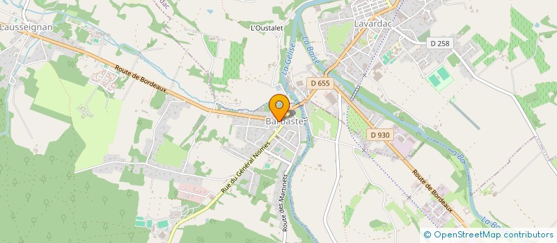 localisation de l'entreprise SCI FARE NIHO  BARBASTE