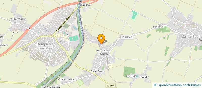 localisation de l'entreprise SCI FARELLE 46  SAINTE-SOULLE