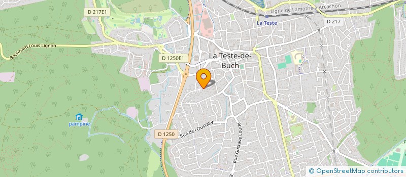 localisation de l'entreprise SCI FARENCE à LA TESTE-DE-BUCH
