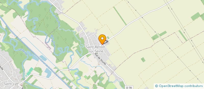 localisation de l'entreprise SCI  FARGE  SAINT-BENOIT-SUR-SEINE
