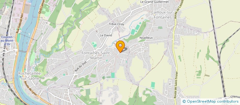 localisation de l'entreprise SCI FARGEOT  FONTAINES-SAINT-MARTIN