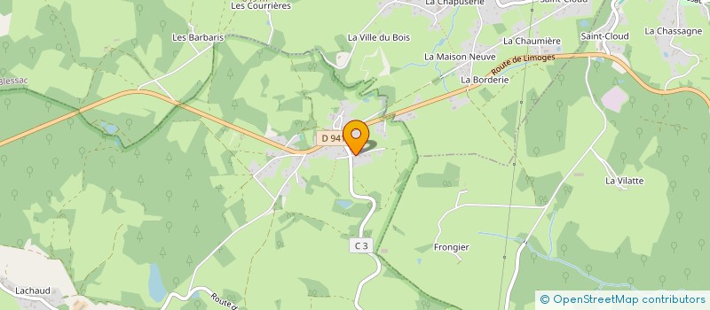 localisation de l'entreprise SCI FARGES 23 à SAINT-MARC-A-FRONGIER
