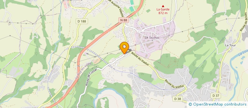 localisation de l'entreprise SCI FARGET SIGAUD  COUBON