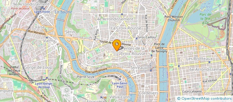 localisation de l'entreprise SCI FARGETON à LYON