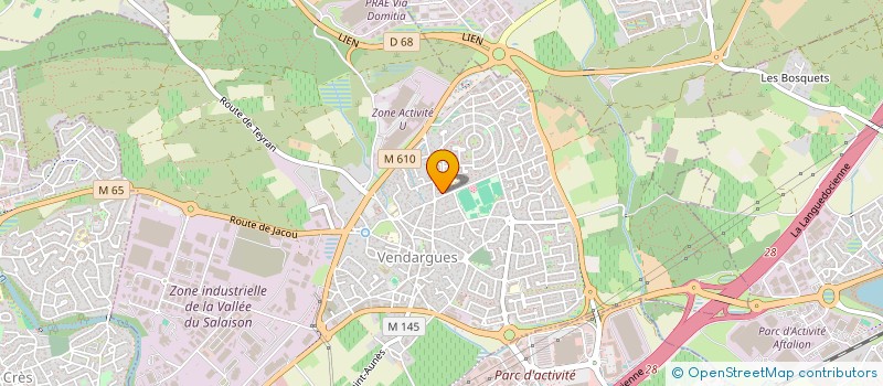 localisation de l'entreprise SCI FARGIER à VENDARGUES