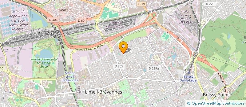 localisation de l'entreprise SCI FARIA à LIMEIL-BREVANNES