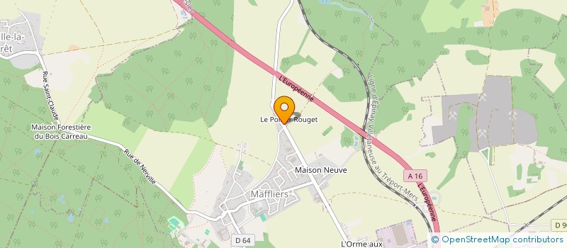 localisation de l'entreprise SCI FARIA  MAFFLIERS