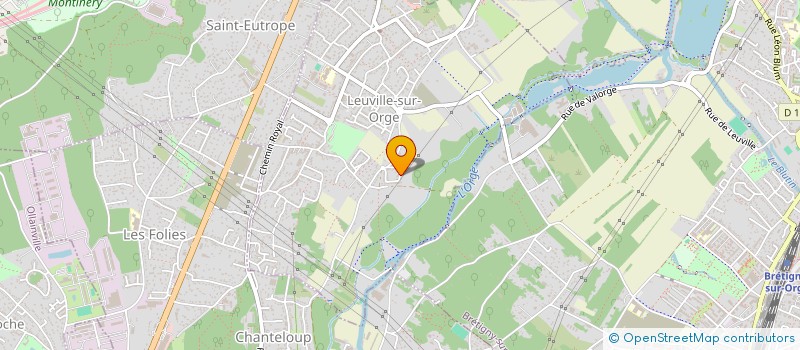 localisation de l'entreprise SCI FARIA  LEUVILLE-SUR-ORGE