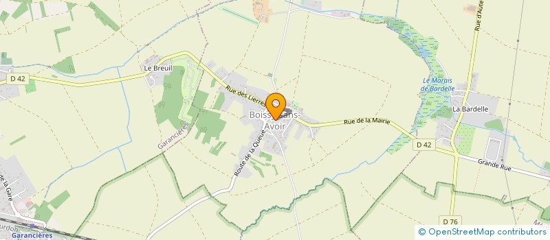 localisation de l'entreprise SCI FARIA  BOISSY-SANS-AVOIR