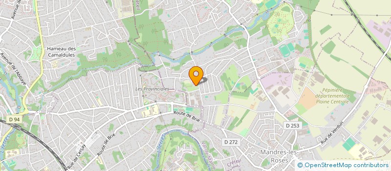 localisation de l'entreprise SCI FARIA  VILLECRESNES