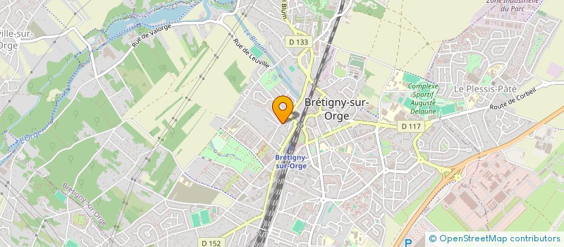 localisation de l'entreprise SCI FARIA ROUSSILLON à BRETIGNY-SUR-ORGE