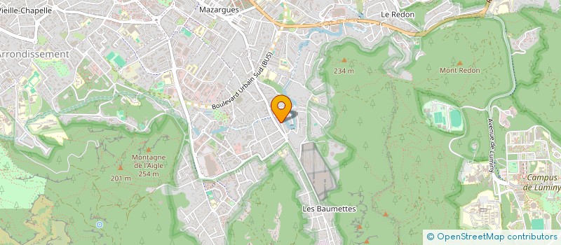 localisation de l'entreprise SCI FARIGOULE  LA CIOTAT