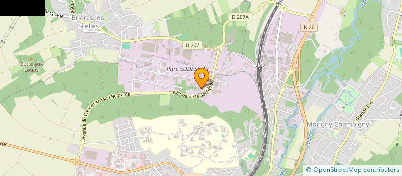 localisation de l'entreprise SCI FARIN  ETAMPES