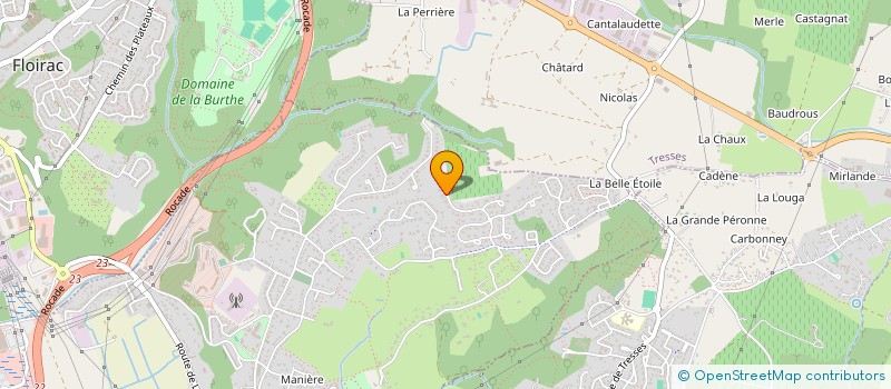 localisation de l'entreprise SCI FARINOLE  BOULIAC