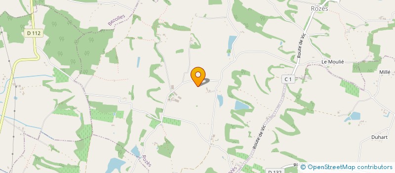 localisation de l'entreprise SCI FARIO  ROZES