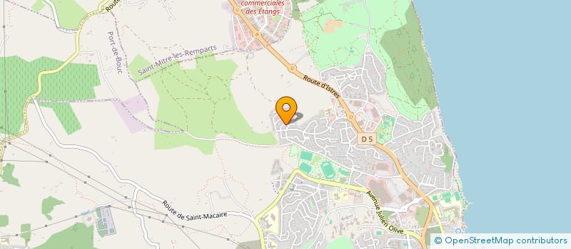 localisation de l'entreprise SCI FARIO  MARTIGUES