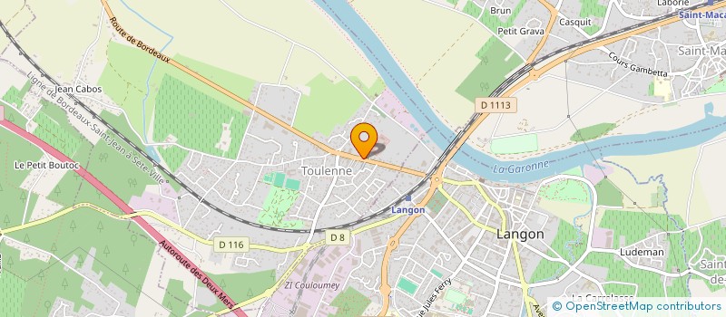 localisation de l'entreprise SCI FARKAS  TOULENNE