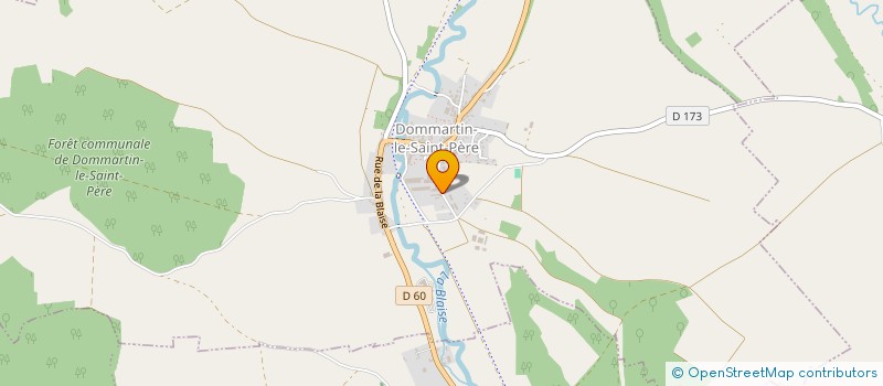 localisation de l'entreprise SCI FARL à DOMMARTIN-LE-SAINT-PERE
