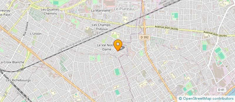 localisation de l'entreprise SCI FARM AVENIR LES TARTRES  SARTROUVILLE