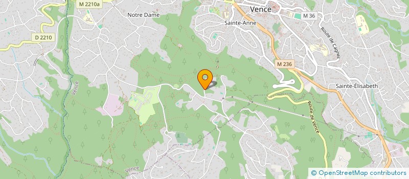 localisation de l'entreprise SCI FARMA à TOURRETTES-SUR-LOUP