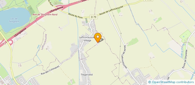 localisation de l'entreprise SCI FARMS  LEFFRINCKOUCKE