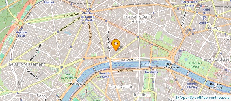 localisation de l'entreprise SCI FARNAM  PARIS