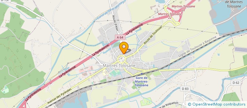 localisation de l'entreprise SCI FARO  TOULOUSE