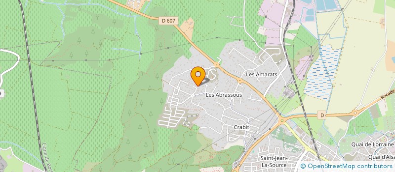 localisation de l'entreprise SCI FARO  NARBONNE