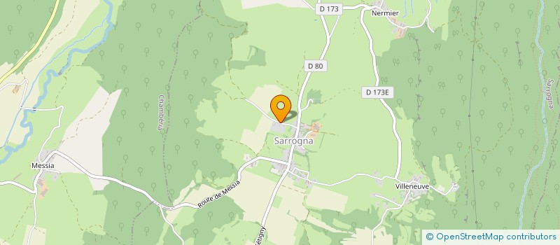 localisation de l'entreprise SCI FARO  SARROGNA