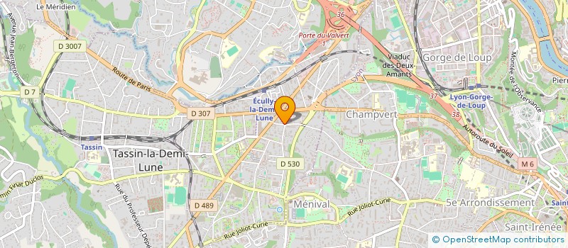 localisation de l'entreprise SCI FAROCHE  TASSIN-LA-DEMI-LUNE