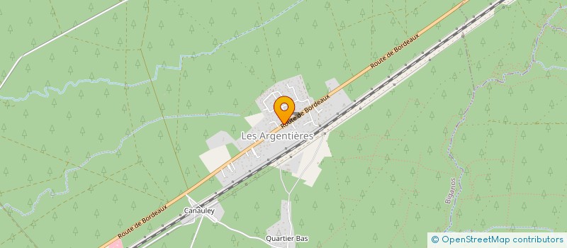 localisation de l'entreprise SCI FAROQUEN  BIGANOS