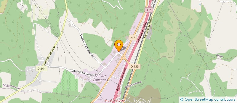 localisation de l'entreprise SCI FAROSA D AIGUEBELLE  MALATAVERNE