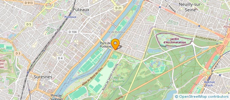 localisation de l'entreprise SCI FAROSE à NEUILLY-SUR-SEINE