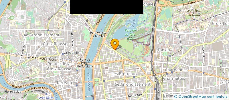 localisation de l'entreprise SCI FAROVER  LYON