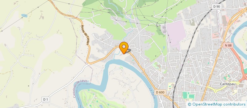 localisation de l'entreprise SCI FARR à ALBI